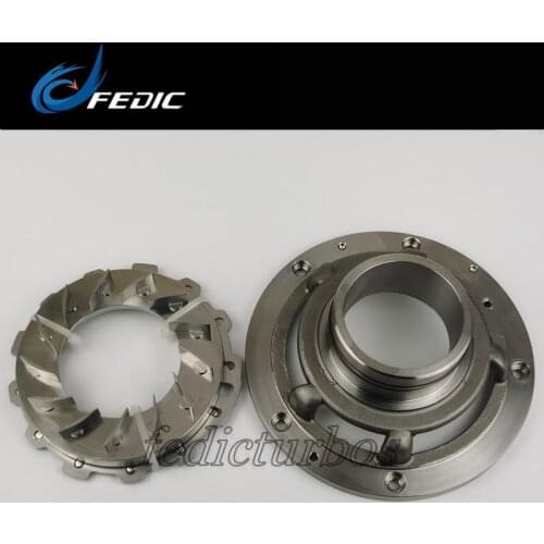 Turbocharger nozzle ring + base GTB1749VM 757042 for Audi Seat Skoda VW 2.0 TDI 125 Kw 170 HP BMN BMR BUY BUZ 2006-2008