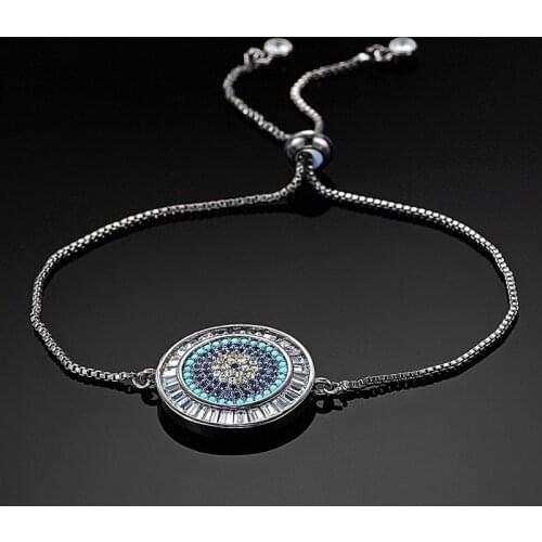 Zlxgirl Hot Selling Adjustable cubic Zircon Bracelet For Women Couple Jewelry Womens Copper Bangles pulseira para noivas