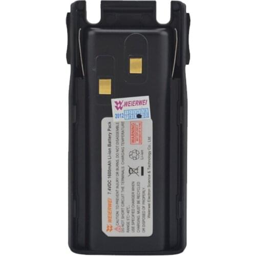 Original WEIERWEI VEV-V17 DC7.4V 1600mAh Li-ion Battery Pack for WEIERWEI VEV-V17 Portable FM Walkie Talkie