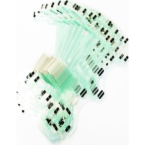 Replace Conductive Conducting Film Keypad Flex Cable For PlayStation 2 PS2 IC Controller Part PCB Circuit Ribbon Film SA1Q42A