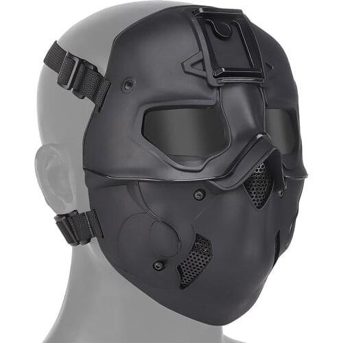 Outdoor Airsoft Mask Protective Full Face Anti-fog Mask Paintball Airsoft Safety Goggles Tactical Shooting Mask