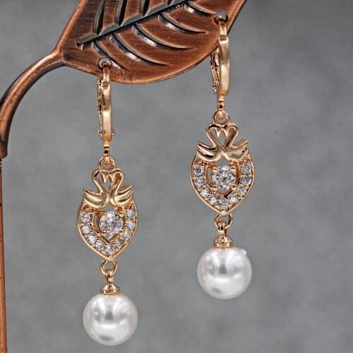 Women earrings pendientes mujer moda 2019 boucles d oreille femme pearl earrings fashion jewelry accesorios