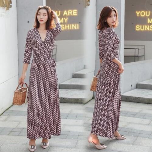 2021 New Print Summer Dress Evening Long Vintage Dress Party Oversize Short Sleeve Beach Women Dresses Robe Vestido Prom