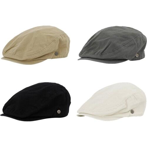 Clape Mens Berets Cap for Men Casquette Casual Flat Newsboy Caps Fashion Peaked Cabbie Cap French Herringbone Hat For Unisex