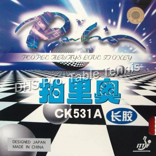 Palio CK531A long pips-out table tennis pingpong rubber with sponge