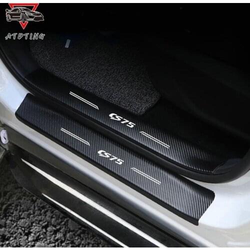 For changan CS75 plus threshold door sill Car Styling CAR Accessories Welcome pedal cover Trim Car Protector Protection