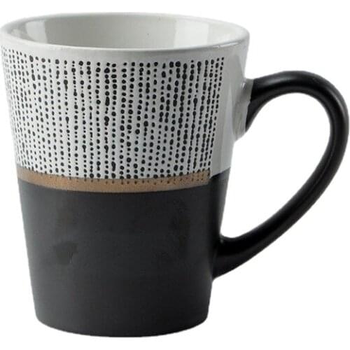 Coffee Cup Ceramic Coffee Set Milk Mugs Glass Latte Cup Home Drinkware Starry Sky Pattern Tea Cup Simple And Creative Mug