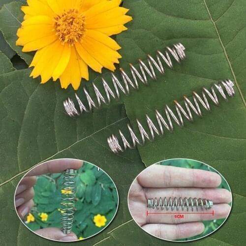 Length 5cm Compression Spring Manganese Steel Pressure Spring Wire For Gardening Scissors Toys Equipment Garden Accessaries Tool