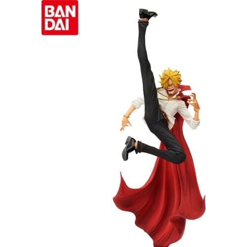 Bandai Genuine One Piece BWFC2 World Figure Colosseum Vinsmoke Sanji Anime Action Figure Collect Model Toys Ornaments