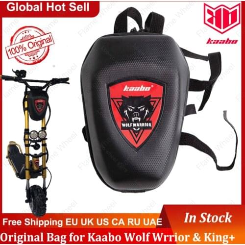 Original Kaabo Wolf Warrior and King+ Scooter Front Bag with Kaabo Customize Wolf Warrior Logo 4L Bag Kaabo Official Parts