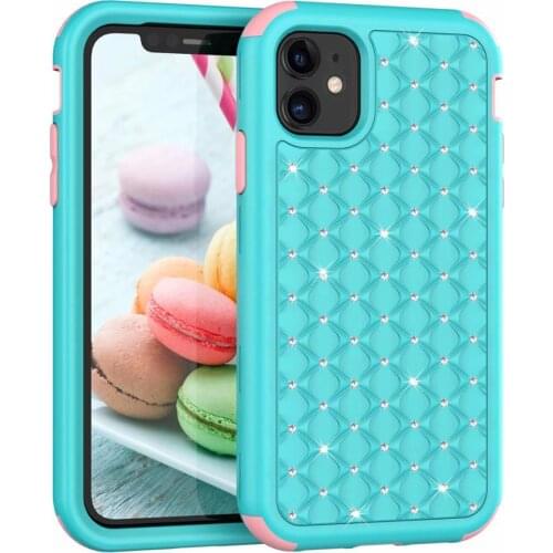 Luxury Case For iPhone 7 8 Plus Bling Glitter Sequins Silicone Hard Back Phone Case Cover For iPhone 11 Pro Max 10 X XS XR Max