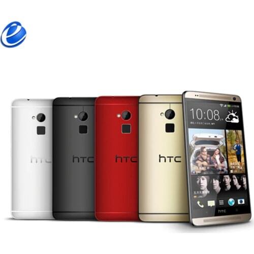 Original HTC One Max Unlocked 5.9inch Android Cellphone Fingerprint 2GB RAM 16GB/32GB ROM Quad-core 3G&4G lte 4MP WIFI GPS phone