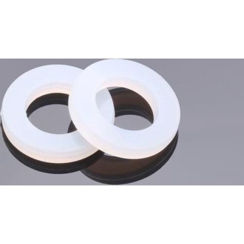 10 Pcs Silicone Gaskets 3/4" O Rings Water Heater Seal 1/2" 1" Rubber Tasteless Non Toxic Pipe Fittings