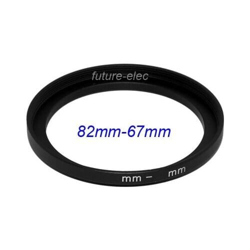 82mm to 67mm 82mm-67mm 82-67 mm 82 67 Metal Step-Up Step Up Ring Camera Lens Lenses Filter Stepping Adapter Hood Holder G007