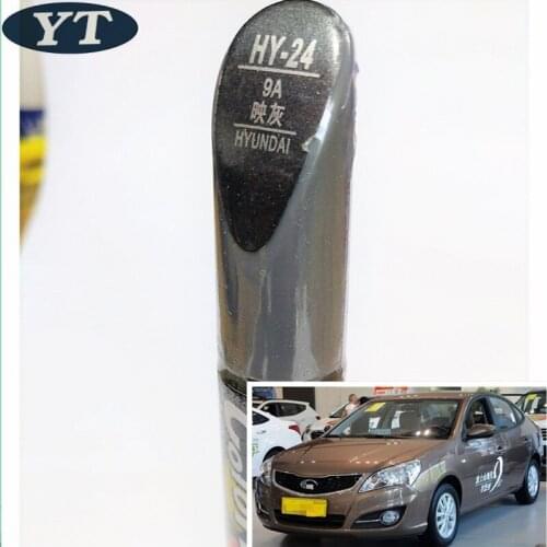 Car scratch repair pen, auto paint pen GRAY color for Hyundai IX35 IX25 Elantra Accent I30 Verna Tucson Sonata Santafe