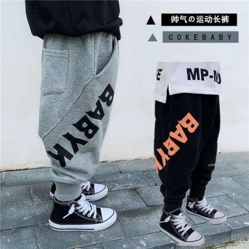 Teenage Boys Casual sport Trousers Autumn winter loose Pants for Kids Children warm Pants Bottoms Clothing 8 10 12 years