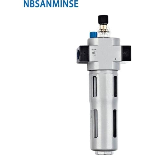 DL M5 1/8 1/4 3/8 1/2 3/4 1 Lubrication Air Preparation Units OC DC FRL Air Filter Regulator Parts Aluminium Alloy NBSANMINSE