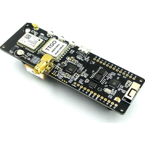 ESP32 433/868/915Mhz WiFi wireless Bluetooth Module ESP 32 GPS NEO-6M SMA LORA 32 18650 Battery holder with SoftRF