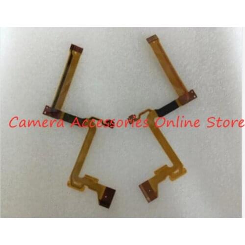2PCS LCD hinge rotate shaft Flex Cable for Panasonic HC-V10 V10 Video Camerra