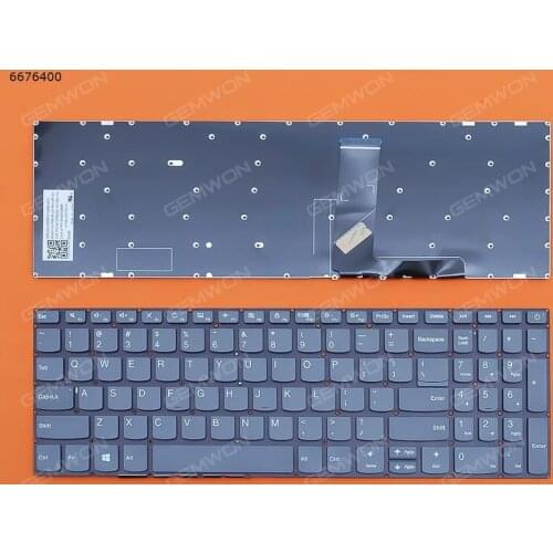 US Language notebook new replacement keyboard for Lenovo IdeaPad 320-15ABR 320-15IAP 320-15AST 320-15IKB 320-15ISK GRAY win8
