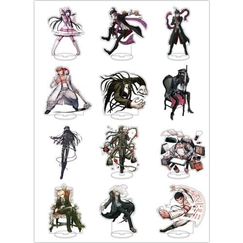 2021 HOT Danganronpa: Trigger Happy Havoc Anime Monokuma Tojo Kirumi Nanami ChiaKi Acrylic Stand Figure Model Desktop Decor New