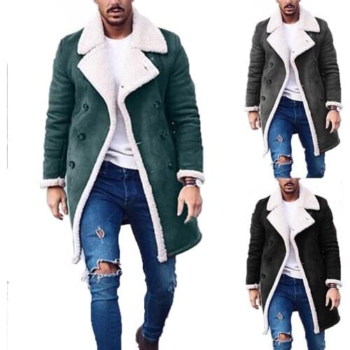 Liva girl Men's Trench Coats