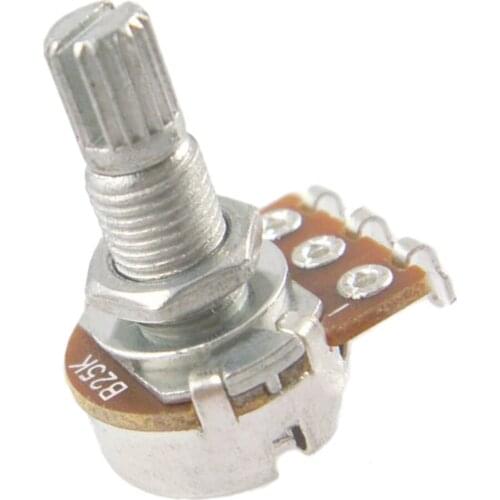 Set of 10 Audio B25k Ohm Audio Pots Potentiometers for Electric Guitar Bass