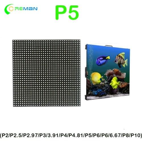 Outdoor smd rgb led panel P5 P6 P8 , video led wall full color led display module panel P5 160X160