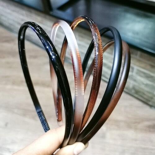 Women Elegant Hair Hoops Narrow Side Headbands No Slip Hairband Fashion Female Head Band Girl Headwear Hair Accessories Ornament