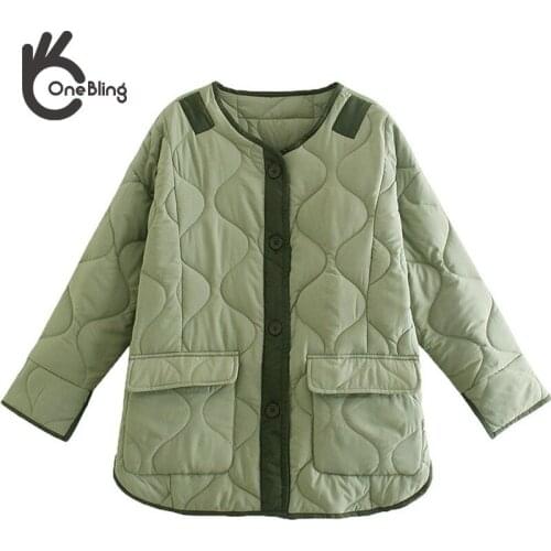 Женские осенние парки ONEBLING China At AliExpress