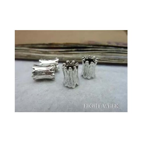 Zinc alloy pendant jewelry accessories diy handmade material charms big hole perforation bead 12 * 8-4 mm