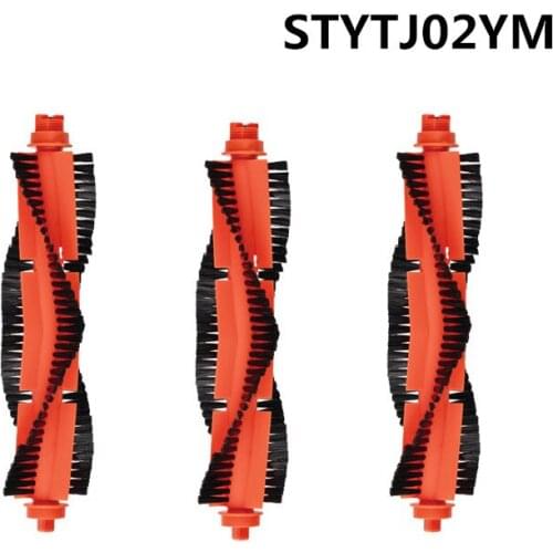 3pcs Accessories Main brush For Xiaomi MI ROBOT VACUUM MOP PRO STYTJ02YM Robot Vacuum Cleaner Parts Kits sweeper