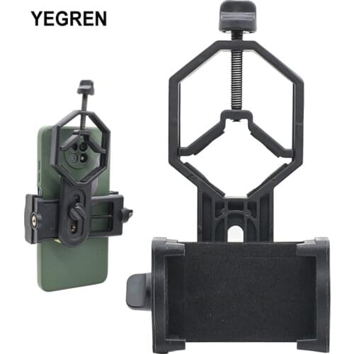 Universal Smartphone Adapter Mount Compatible with Binocular Monocular Spotting Scope Telescope Stereo Microscope phone Bracket