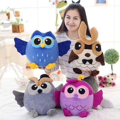 Japan Anime Cartoon Series Cute Fukurou Plush Toy Soft Stuffed Doll Hold Pillow Kids Gift 38/55cm