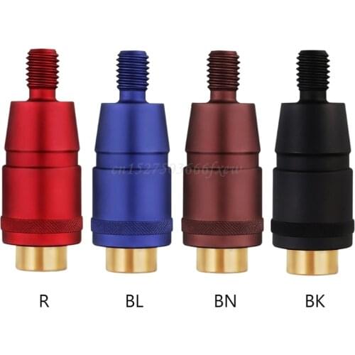 1Pc Quick Release Net Head Adapter Fishing Rod Connector Screw,Fishing Landing Harpoon Dip Aluminum Alloy Net Rod Parts