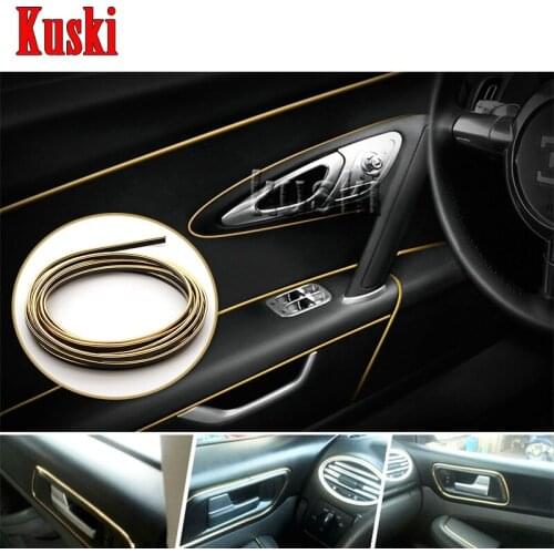 5M Car Interior Dashboard Decoration Moulding For Volkswagen VW Polo Passat B5 B6 CC Golf 4 5 6 7 Touran T5 Tiguan Bora Scirocco