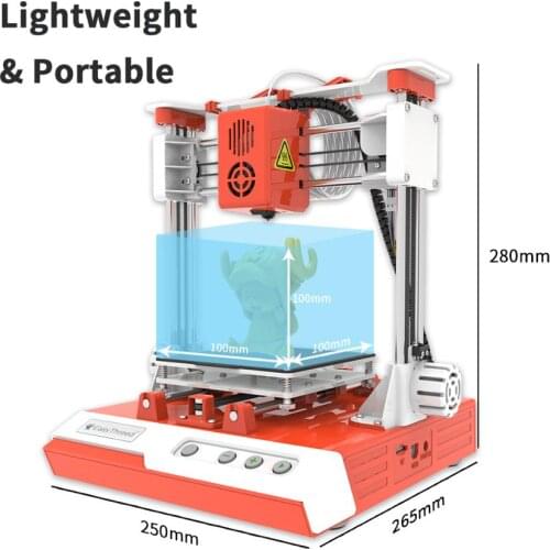 Easythreed K1 mini cute easy to use kids children eductaion gift entry level toy low cost consumer personal student 3d printer