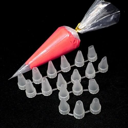 Enablefancy 6pcs/Set Icing Piping Nozzle Silk Flower Simulation Cream For Kitchen Tools Cupcake Decor