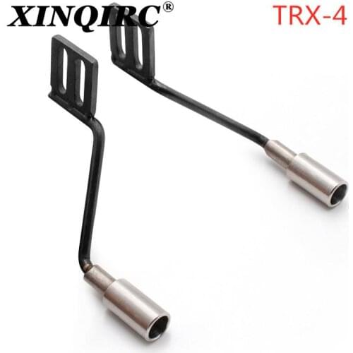 Racing Alloy Exhaust Pipe Upgrades Parts Accessories for 1/10 RC Crawler Car Traxxas TRX-4 TRX4 car accessories