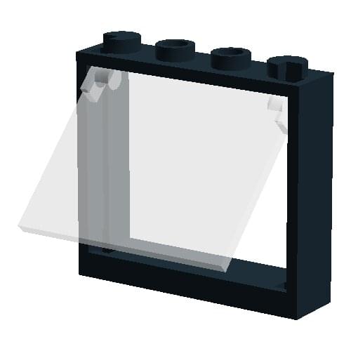 [MOC Hub] 10PCS Window Frame Building Blocks Compatible Major Brand Kids Toys 60594 60603 Early Learning Education Gifts