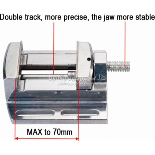 LY 6258 CNC Machine tool Bench clamp Jaw mini table vice Vise Fixture Screw Precision Parallel-jaw Vice Plain Vise