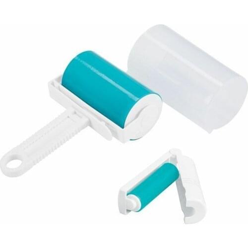 Washable Lint Roller pet hair remover fluff sticky dust clothes reusable cat dog