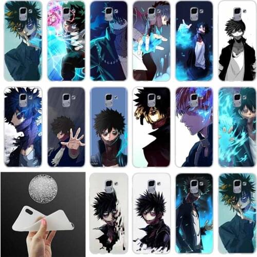 Soft Phone case Cover Anime My Hero Academia FOR Coque Samsung Galaxy J6 J4 J8 J7 2018 Plus J3 J5 J7 Prime Pro 2017 2016 Casse