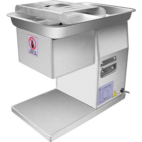 Desktop Meat Slicer Commercial Fish Slicer Meat Slicer Electric Automatic Stainless Steel Vegetable Meat Grinder