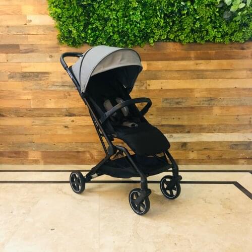 Brightbebe Popular Compact Wholesale Easy Quick Auto Folding poussette bebe portable foldable luxury lightweight baby strollers