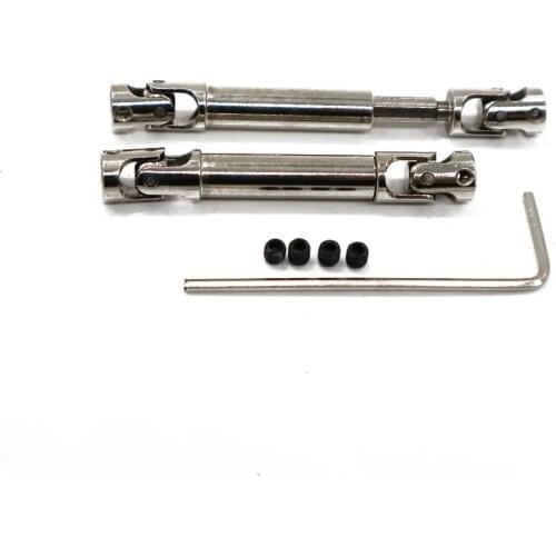 For HBX 2098B Drive Shaft 42-55mm Transmission Shafts m Universal Joint Axle for 1/24 Mini Climbing Car Parts