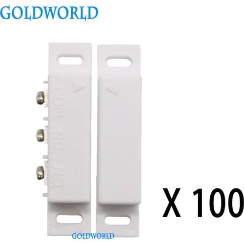 NO&NC Type Wired magnetic contacts door window sensor For Any GSM PSTN Alarm System
