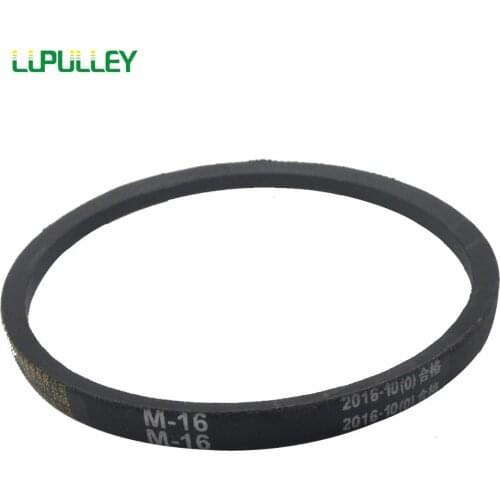 LUPULLEY Rubber V-Belt Type M Transmission Drive Belt Sizes M56/57/58/59/60 Inch Inner Girth for Agricultural Machinery