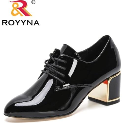 ROYYNA Womens High-heeled Shoes