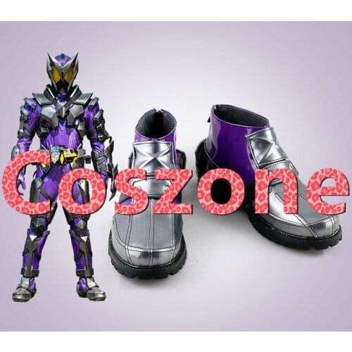 Kamen Rider Horobi Cosplay Shoes Boots Masked Rider Zero-One Halloween Carnival Cosplay Costume Accessories